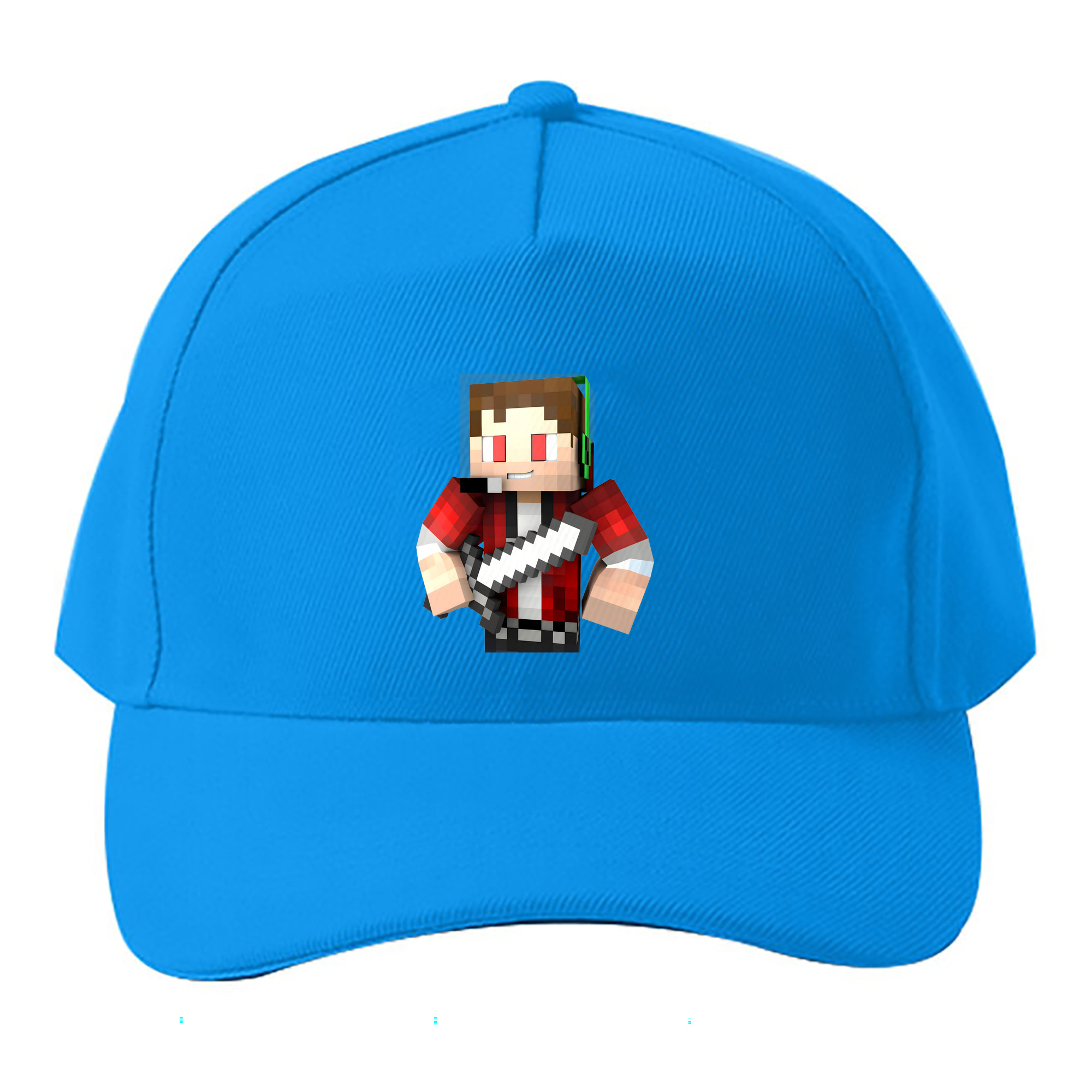 （画像用） マインクラフト ブロックの世界 Minecraft MC Block world ベースボールキャップ 綿100％ 男女兼用 帽子 スポーツ